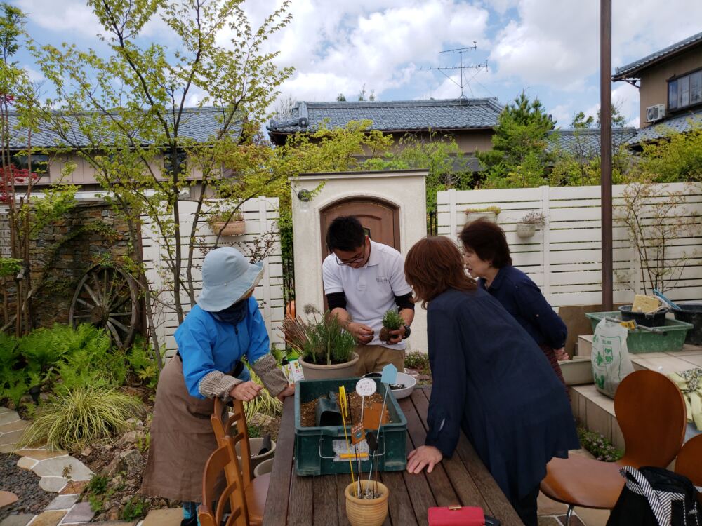 寄せ植え講習会