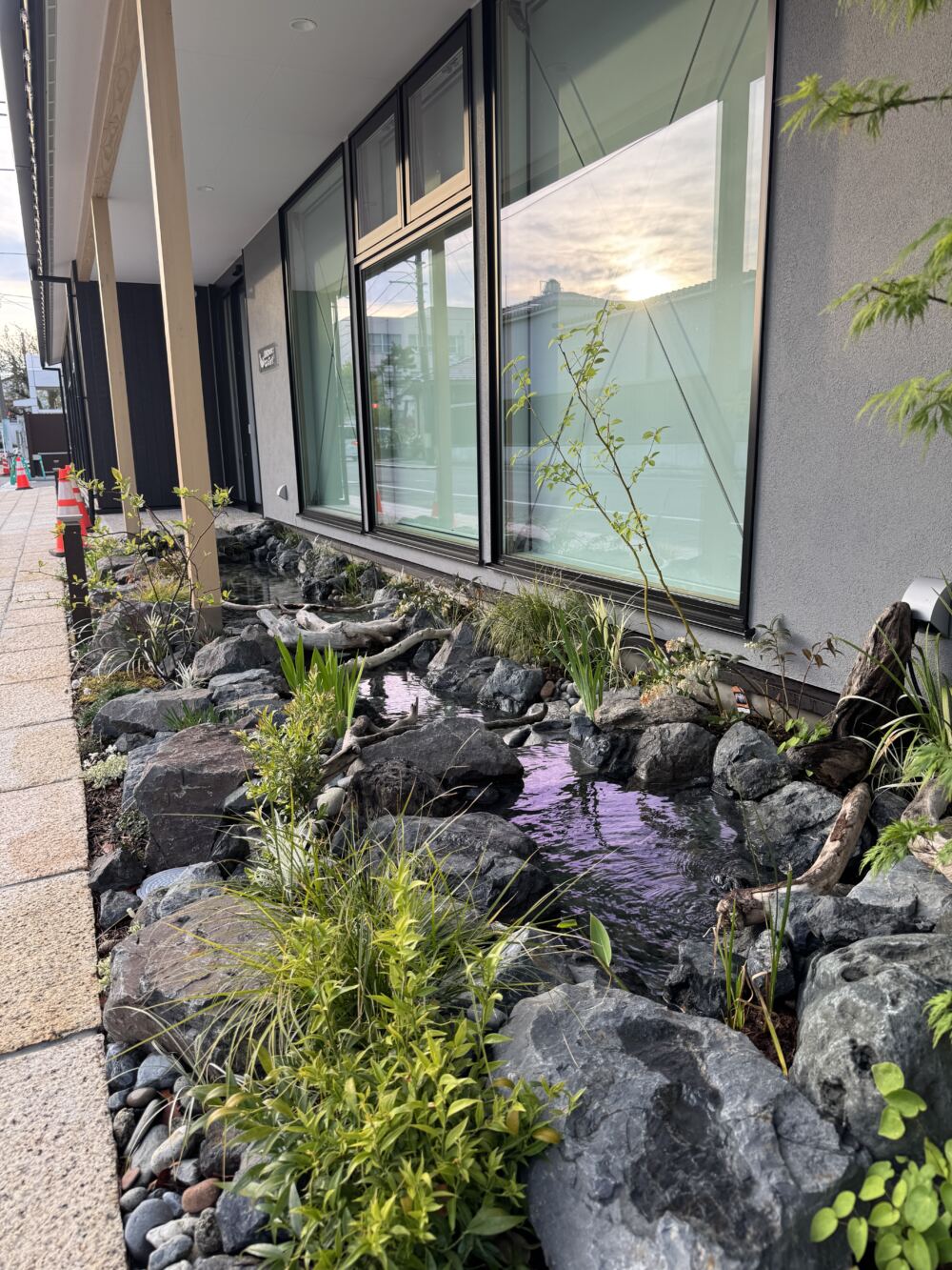 澄んだ水が流れ、雑木が風にそよぎ、メダカたちを迎える準備が着々と進む「日本の川」。
焦らずゆっくりと環境を整え、このお庭に本当の命が吹き込まれていくこれからの変化が、何よりの楽しみです。
「メダカ販売店エンジョイ」様が、地域の方々と利用者様の笑顔であふれる特別な場所になりますように。